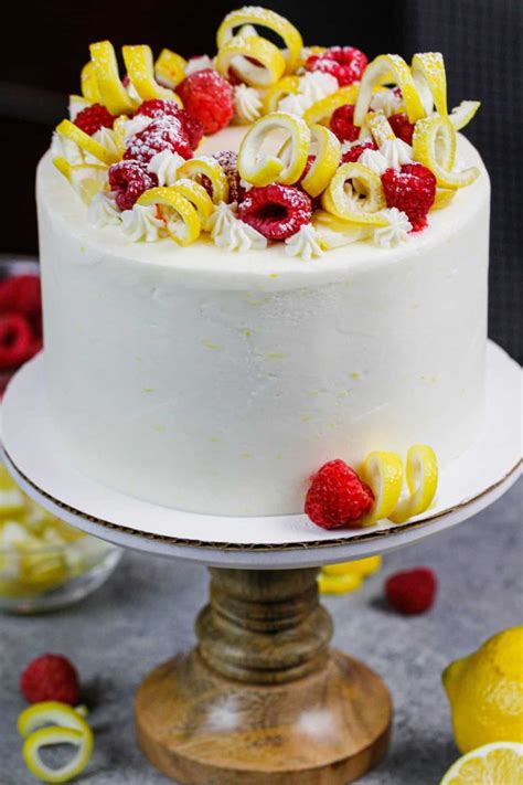 Lemon Cake With Raspberry Filling The Perfect 6 Inch Cake Recipe