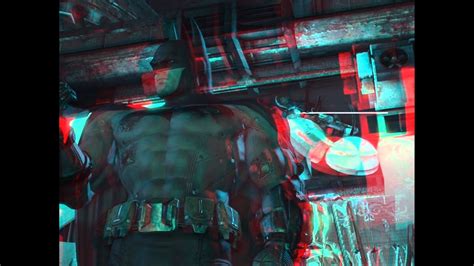 Batman Arkham City W 3d Anaglyf Redcyan Moja Kompilacja 1080p