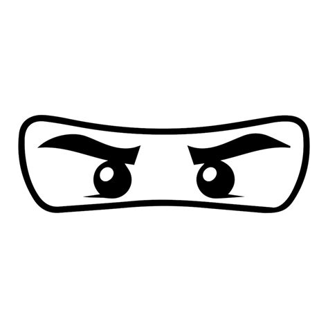 Ninja Mini Figure Eyes Cutting File Digitally Mastered Svg Etsy Australia