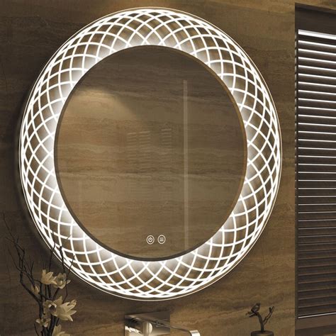 Lighted bathroom mirrors help you see clearly when preparing for a special event. Orren Ellis Monterey Back Lit LED Daylight Bathroom Mirror ...