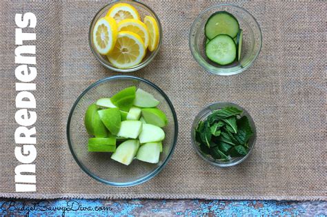 Skinny Wonder Detox Water Recipe Budget Savvy Diva