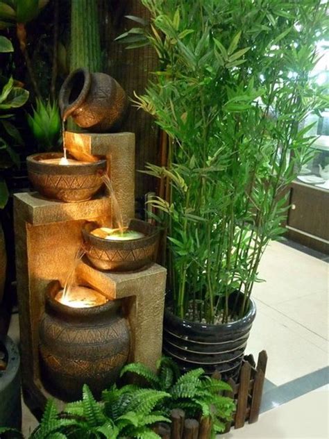 40 Relaxing Indoor Fountain Ideas Bored Art Indoor Water Features