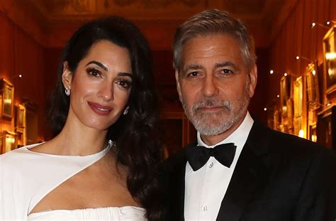 Amal Clooney Dons Unexpected Accessory With Husband George Clooney At