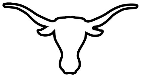 Texas Longhorn Skull Coloring Pages
