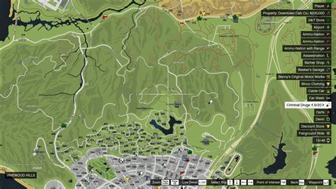 Realistic Street Locationaddress Atlas Map Gta5