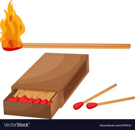 Matches Royalty Free Vector Image Vectorstock