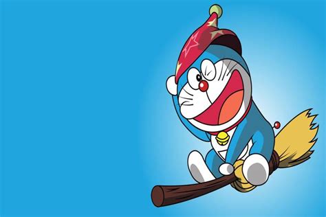 My Home Doraemon Fly Posterposter Size 30cm X 45cm Paper Print