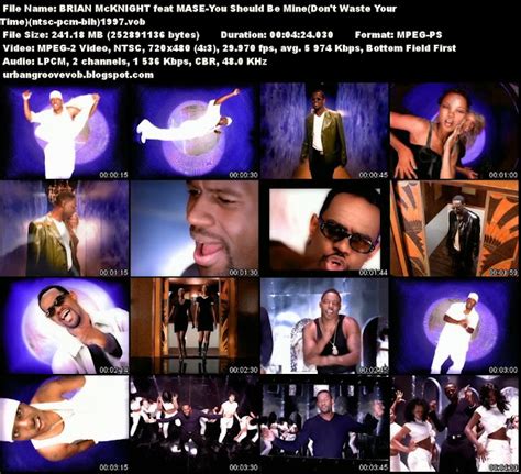 Urban Groove Vob Collection Brian Mcknight Feat Mase You Should Be