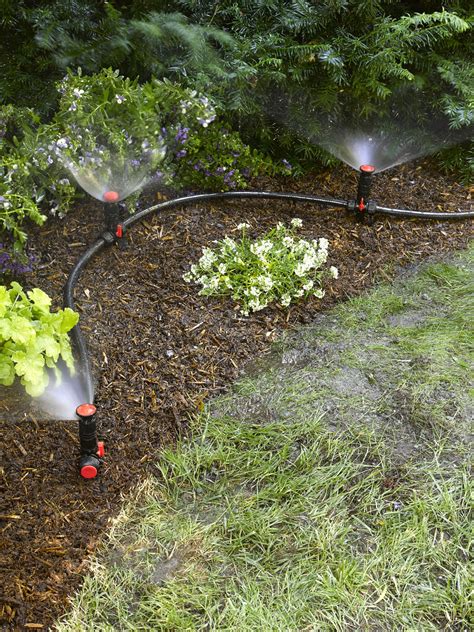 A moisture sensor is used to read the moisture content of the soil. Above Ground Irrigation Systems for Landscaping | DIY ...