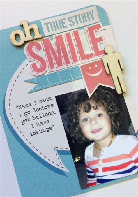 Lol Kids Say The Funniest Things Project Life Album Scrapbooking