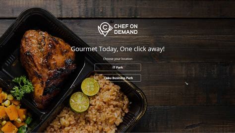 Cebu Startup Cooks Up Chef On Demand Gourmet Food Service