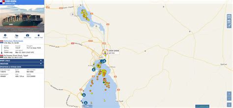 The vessel is en route to the. Suez Canal blocked after massive container ship Ever Given ...
