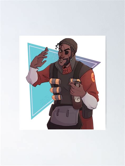 Mr Demoman Tf2 Poster For Sale By Abysmaleric Redbubble