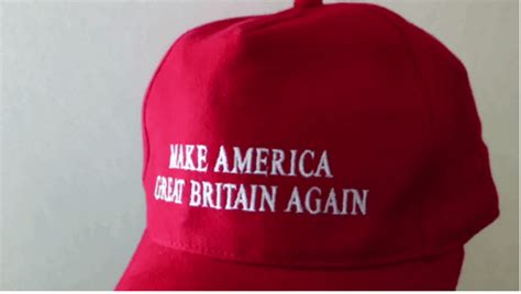 Donald Trump Parody Hats Promise To Make America Great Britain Again