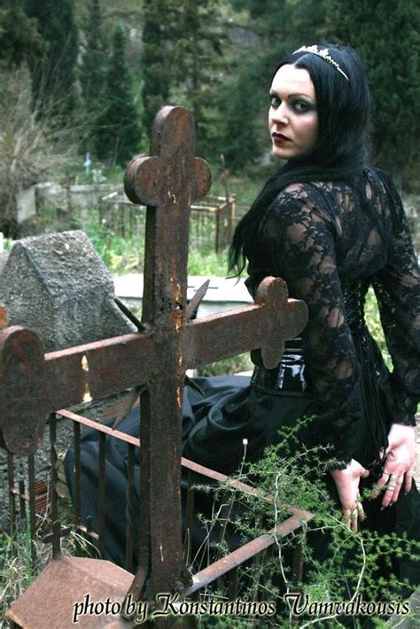 gothic stunner in a grave yard gothic photography goth gothic culture