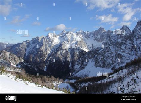 Mountains In Julian Alps Stock Photo Alamy