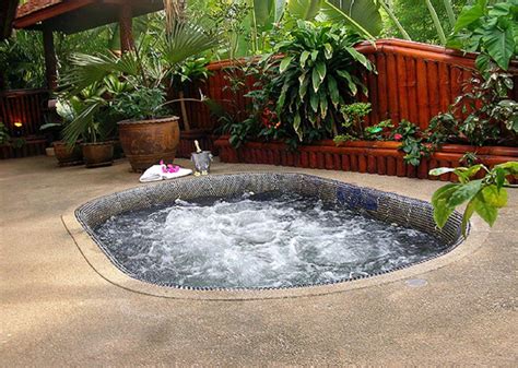Outdoor Hot Tub Designs Backyard Design Ideas