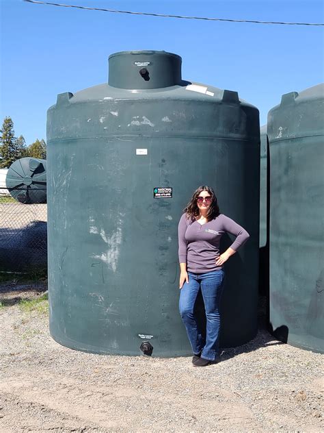 3000 Gallon Vertical Water Storage Tank 96d X 112h