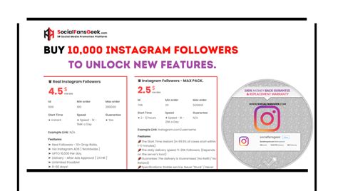 Buy 10k Instagram Followers To Unlock New Features