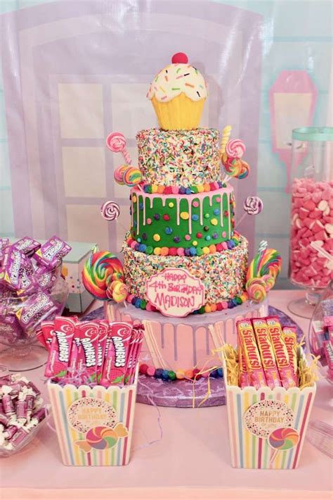 Candyland Birthday Party Ideas Photo 3 Of 26 Candy Land Birthday