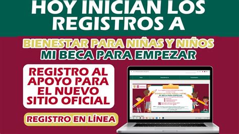 Así es el REGISTRO al apoyo de 500 550 y 600 Para el CICLO 2022 2023