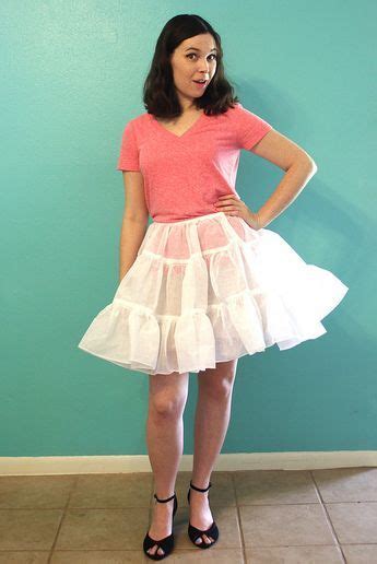 How To Make A Petticoat For Wearing Under The Skirt Petticoat