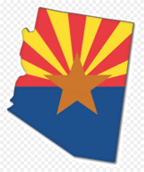 Freeuse Arizona Clipart Arizona State Flag Symbol Hd Png Download