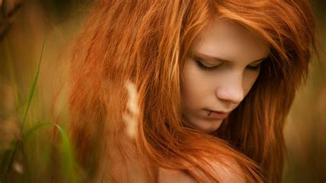 Redhead Women Outdoors Piercing Wallpapers Hd Desktop And Mobile