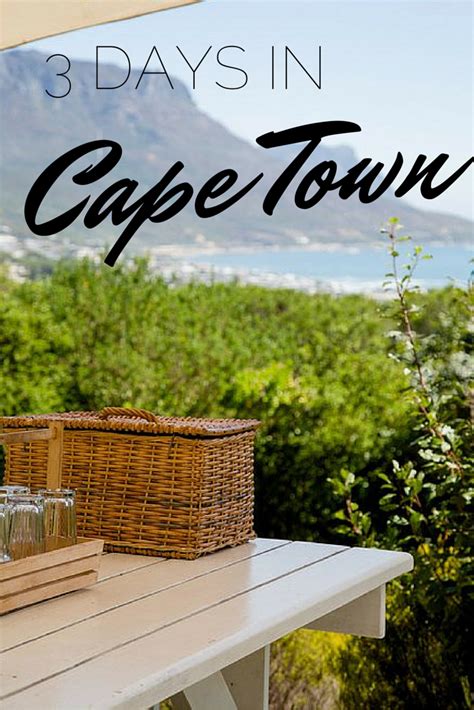 3 Days In Cape Town South Africa Travel Guide Visit South Africa