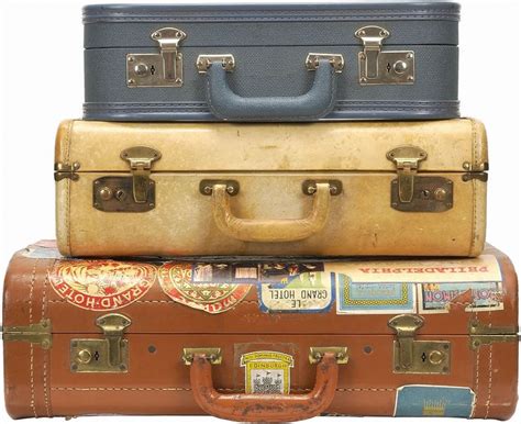 Transparent Vintage Suitcasepng Images Vintage Luggage Vintage