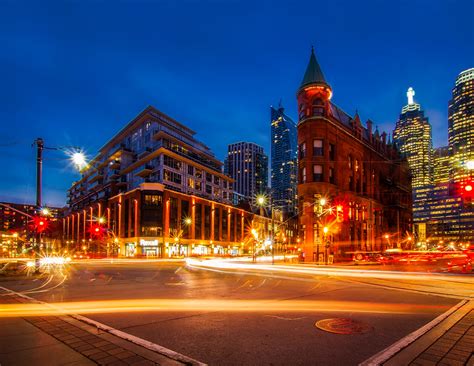 Toronto Architecture Night City Wallpaper Hd City 4k Wallpapers