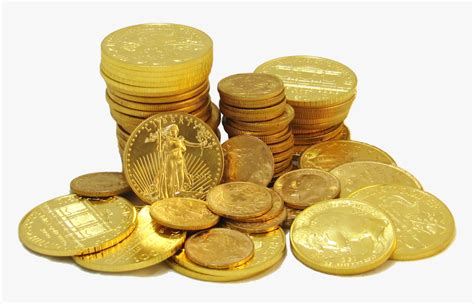 A Pile Of Gold Coins Gold Coins Stack Png Transparent Png Kindpng
