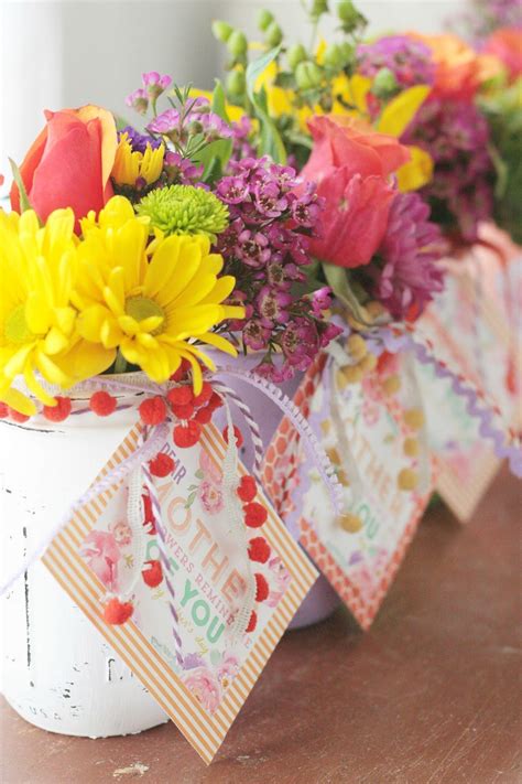 Diy Easy Mothers Day Vases Free Printable The Pretty Life Girls