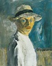 Emil Nolde, Selbstbild, 1917 Öl auf Sperrholz, 83,5 x 65 cm, Nolde ...
