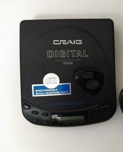 Vintage Craig Portable Personal Cd Player Discman Model Jc6111a Walkman