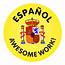 Spanish Awesome Work Reward Praise Stickers