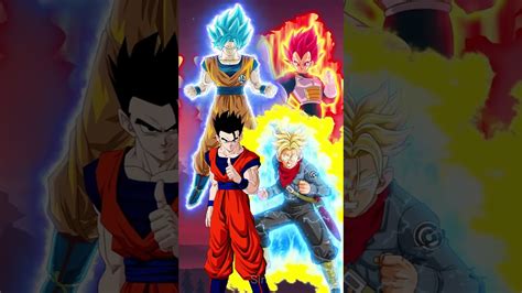 Who Is Stronger Goku Gohan Vs Vegeta Future Trunks Short Dbs Youtube