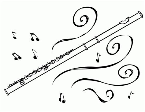 Best Flute Coloring Page Free Printable Coloring Pages For Kids