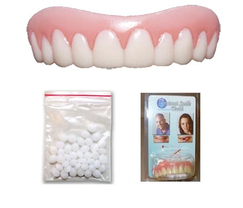 Instant Smile Medium Upper Teeth Cosmetic Veneers | eBay