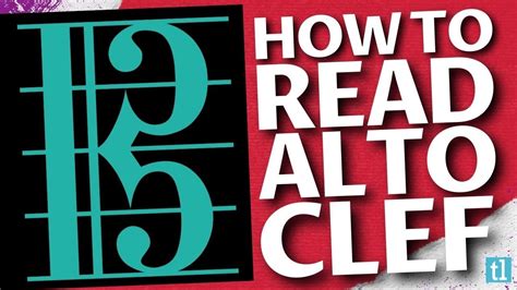 How To Read Alto Clef Youtube