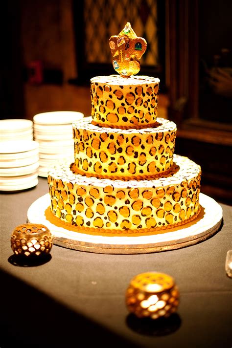 Leopard Print Wedding Cake Nola Wedding Dream Wedding Wedding Ideas
