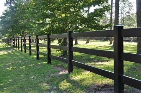 Bottom line is, we sell a lot of it all over the country. Black split rail / 3 rail fence | 1000 in 2020 | Post and ...