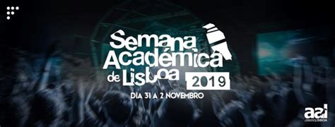 Cartaz Semana Académica De Lisboa 2019