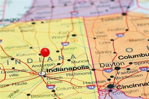 Best Indiana Map Stock Photos Pictures And Royalty Free Images Istock