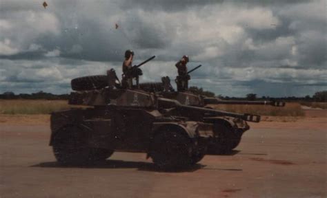 Eland 90 Armoured Car Of The Rhodesian Armoured Corps During The