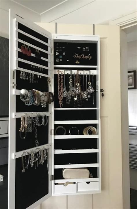The Best Large Jewellery Storage Cabinet That Hangs On Your Door