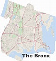 Bronx street map