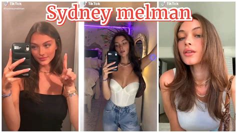 Tiktok Hot Girl Compilation Sydney Melman Youtube