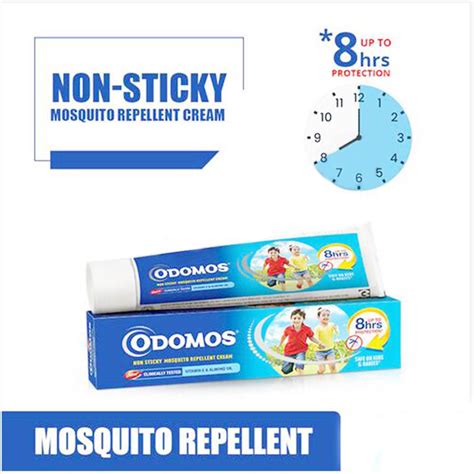Odomos Non Sticky Mosquito Repellent Cream G Onide Lk