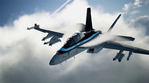 Ace Combat 7 Fa 18f Super Hornet Top Gun Maverick Youtube